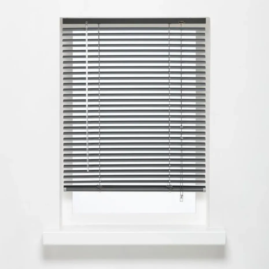 Aluminium Jaloezie Jade Antraciet 25mm 120x175 cm
