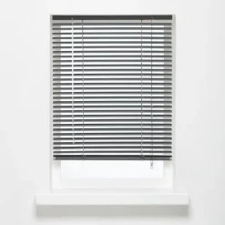 Aluminium Jaloezie Jade Antraciet 25mm 60x130 cm