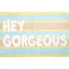 Badmat Hey Gorgeous Mint
