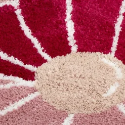 Badmat Schelp Parel Paars/Roze