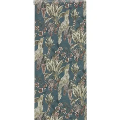 Behang Frank Blauw