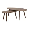 Bijzettafel Denno Bruin L