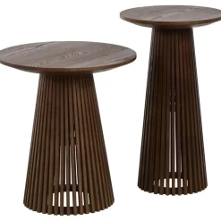 Bijzettafel Latera Bruin ø 35x60 cm