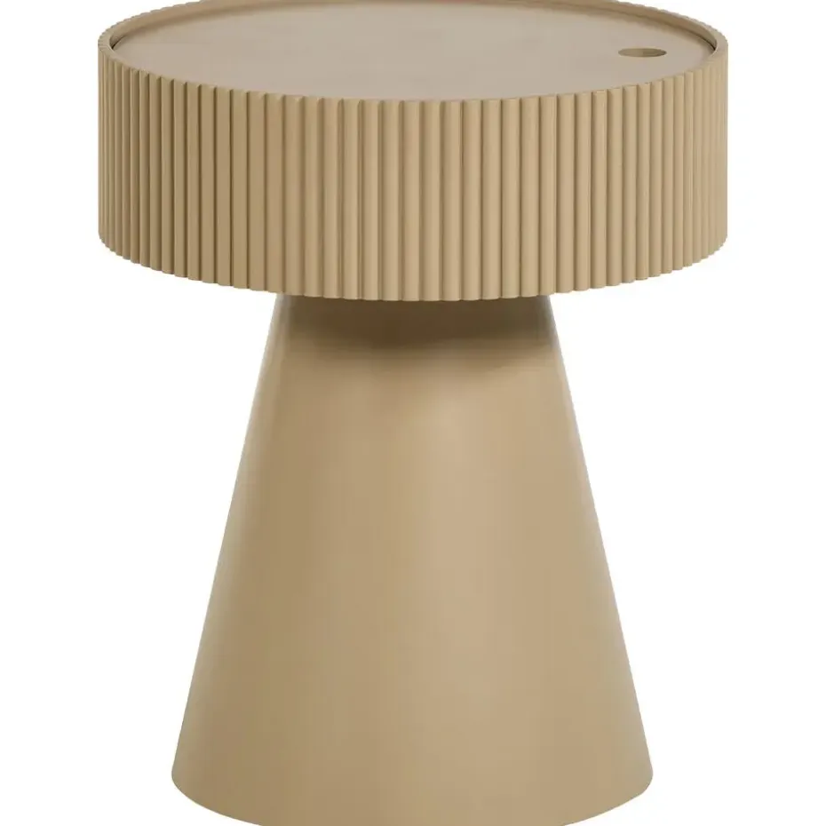 Bijzettafel Rima Beige ø 38x46 cm