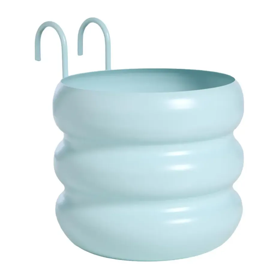 Bloempot Balkon Jans Blauw - 18 cm