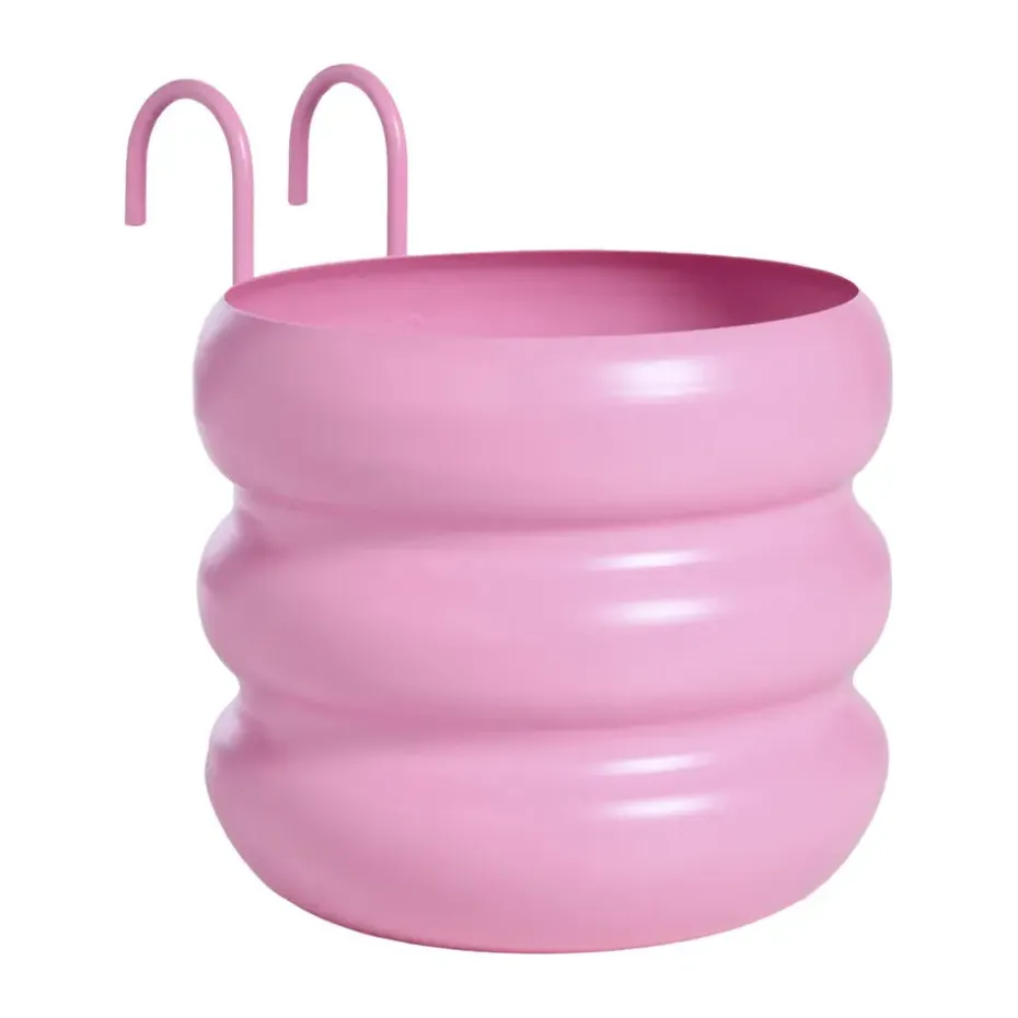 Bloempot Balkon Jans Roze - 23 cm