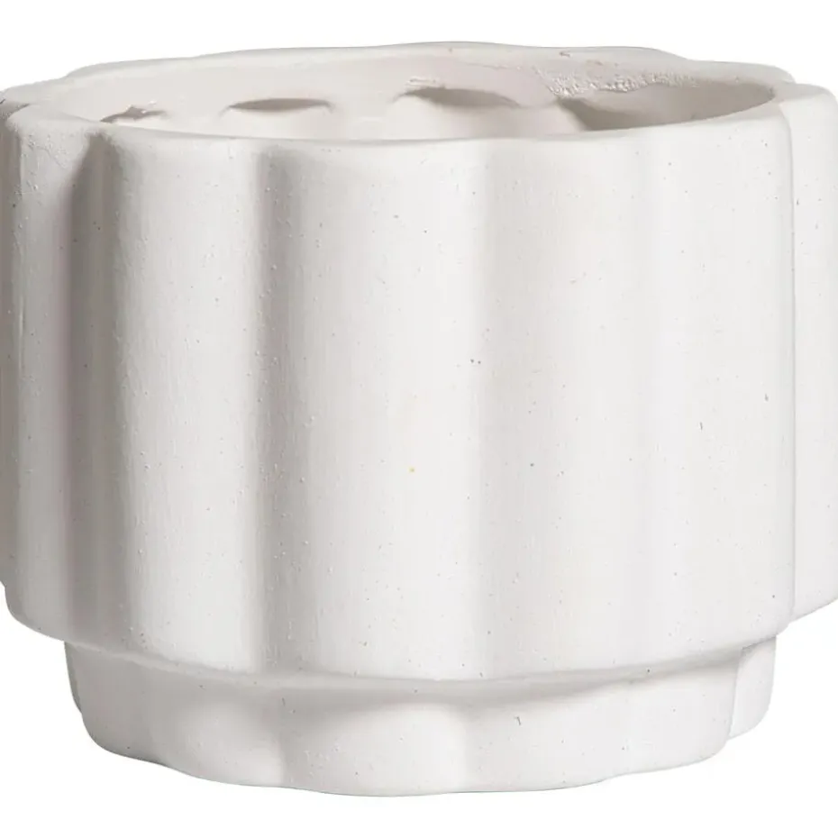 Bloempot Carvico Off-White