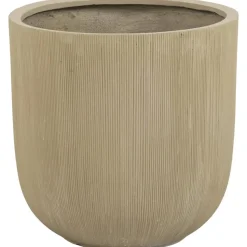 Bloempot Domont Taupe 52 cm 52x52 cm