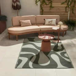 Buitenkleed Mildura Groen 120x180 cm