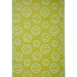 Buitenkleed Smiley Groen