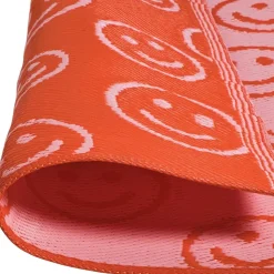 Buitenkleed Smiley Roze