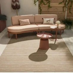 Buitenkleed Tara Taupe 200x290 cm