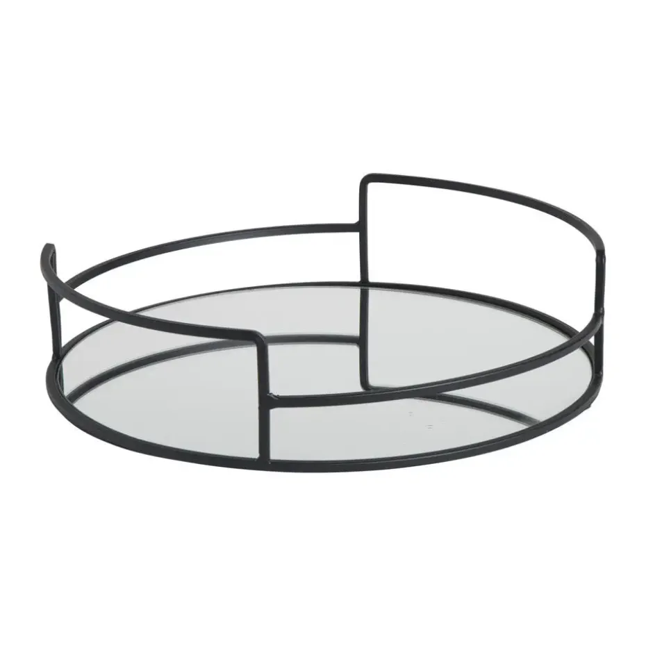 Decoratie Tray Spiegel Scario Zwart