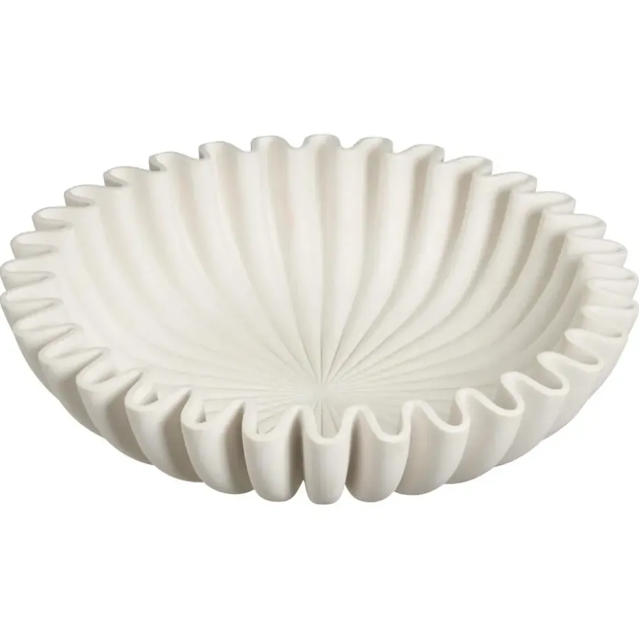 Decoratieschaal Wave Wit ø 30 cm