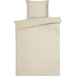 Dekbedovertrek Arlo Beige 240x220 cm