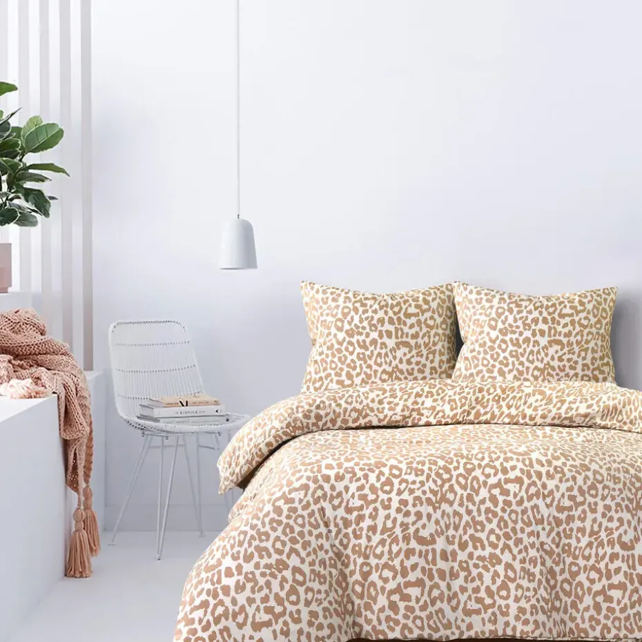 Dekbedovertrek Jip Beige 240x200 cm