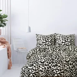Dekbedovertrek Kaat Panter Zwart 240x200 cm