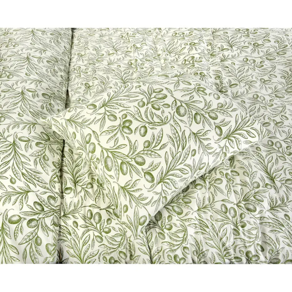 Dekbedovertrek Lisse Groen 200x200 cm