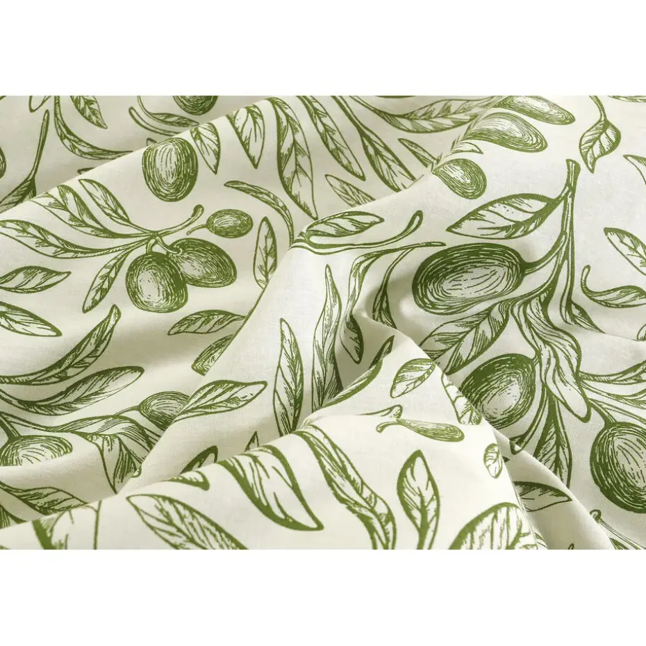 Dekbedovertrek Lisse Groen 200x200 cm