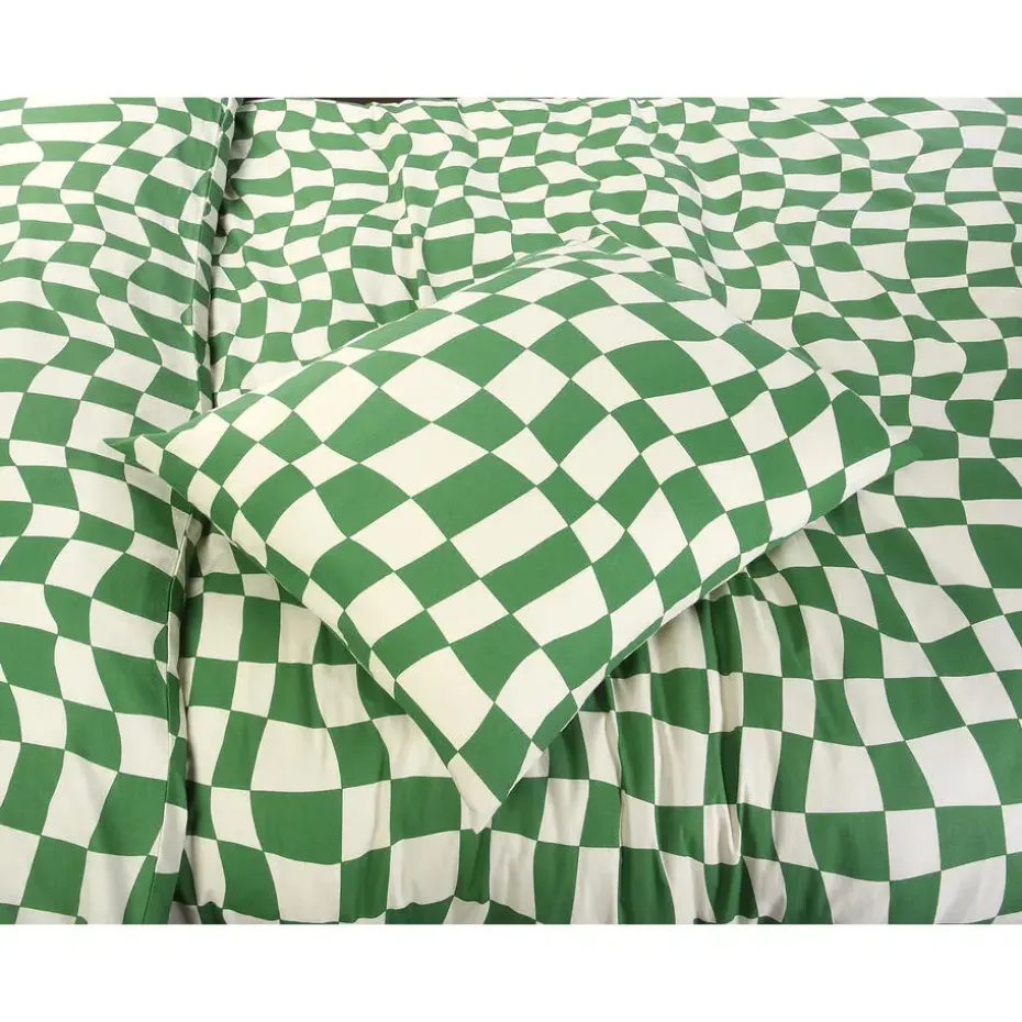 Dekbedovertrek Maart Groen 140x200 cm