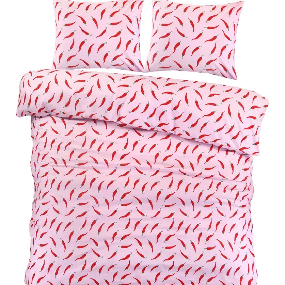 Dekbedovertrek Mia Peper Roze 240x220 cm