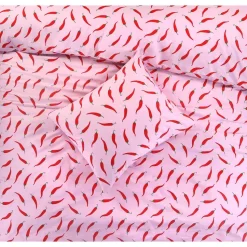 Dekbedovertrek Mia Peper Roze 200x200 cm