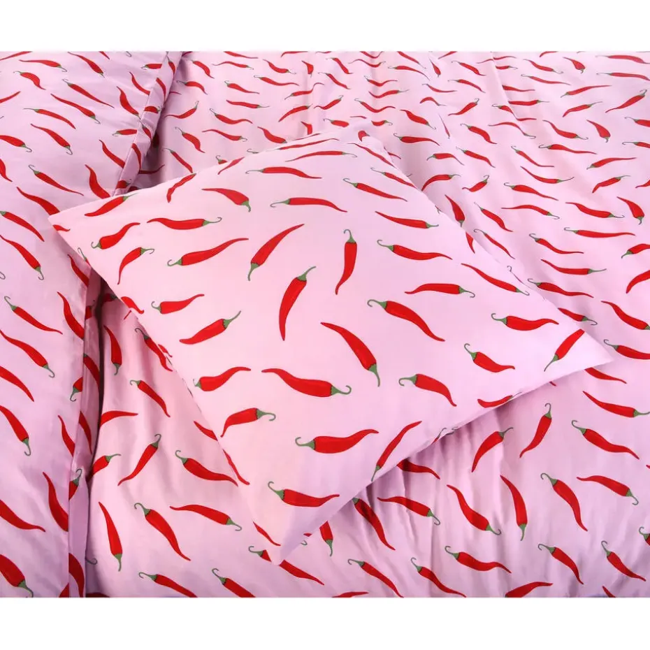 Dekbedovertrek Mia Peper Roze 200x200 cm