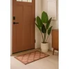 Deurmat Ymke Roze 75x50 cm