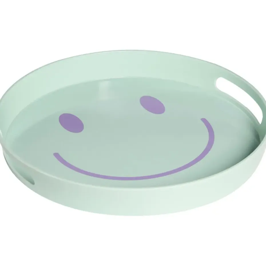 Dienblad Smiley Mint - ⌀35cm