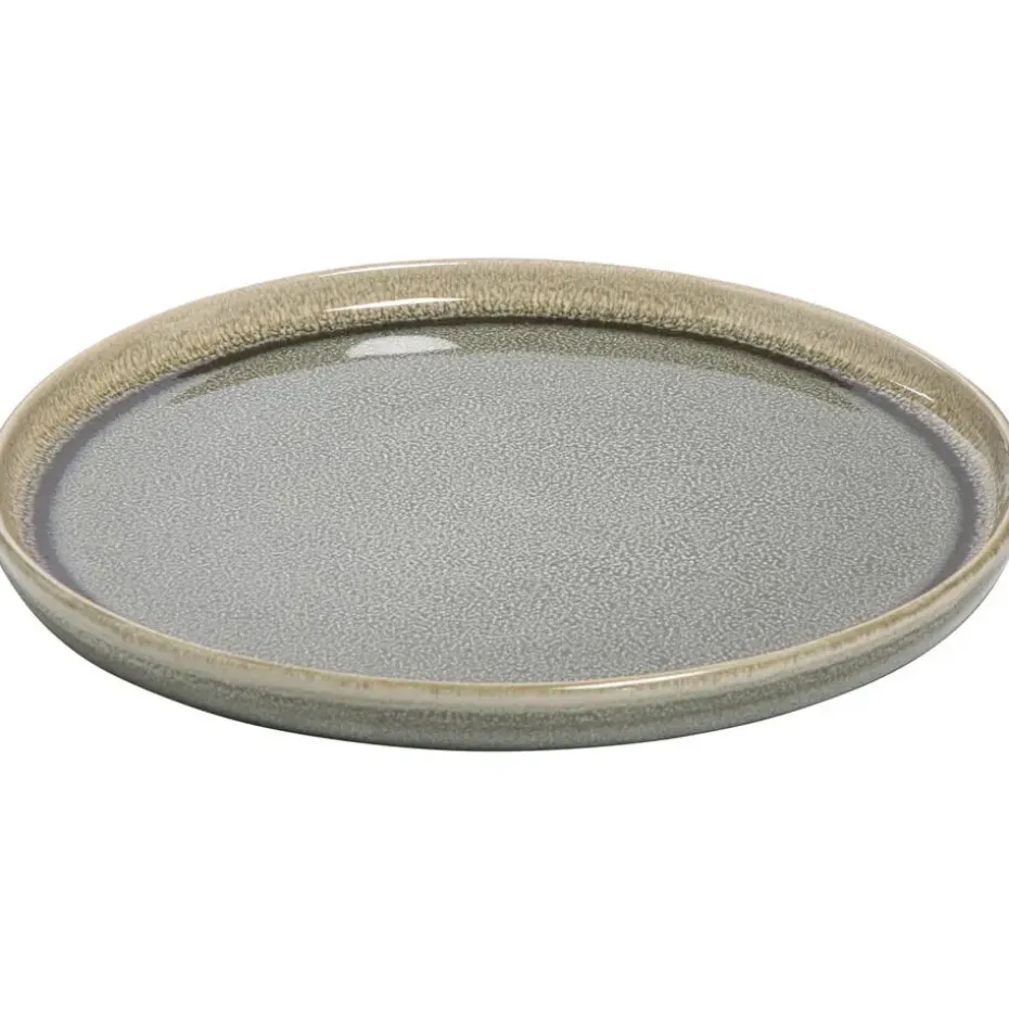 Dinerbord Ava Groen/Grijs - ⌀27,5cm