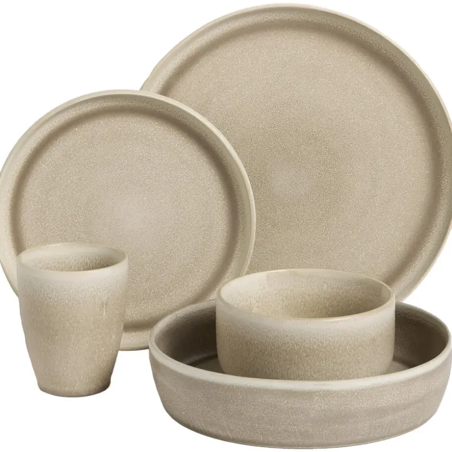Dinerbord Elisah Beige - ⌀27 cm