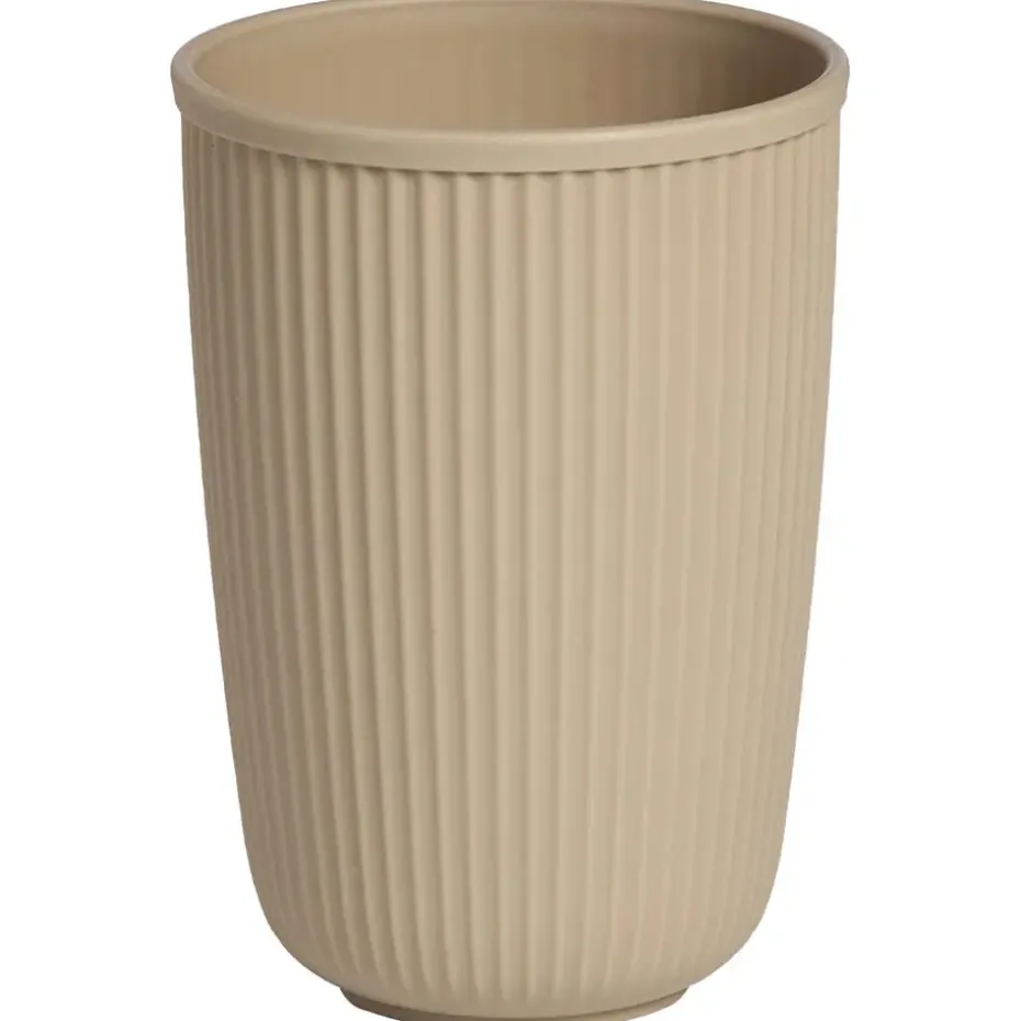 Drinkbeker Ribbel Beige 300ml