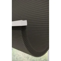 Dubbel Plisségordijn Floor Taupe Lichtdoorlatend