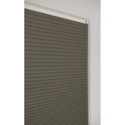 Dubbel Plisségordijn Floor Taupe Lichtdoorlatend