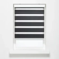 Duo Rolgordijn Eva Antraciet 160x175 cm