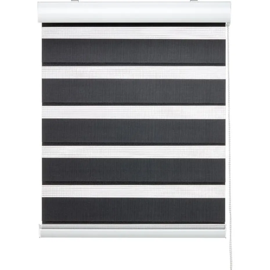 Duo Rolgordijn Eva Antraciet 160x175 cm