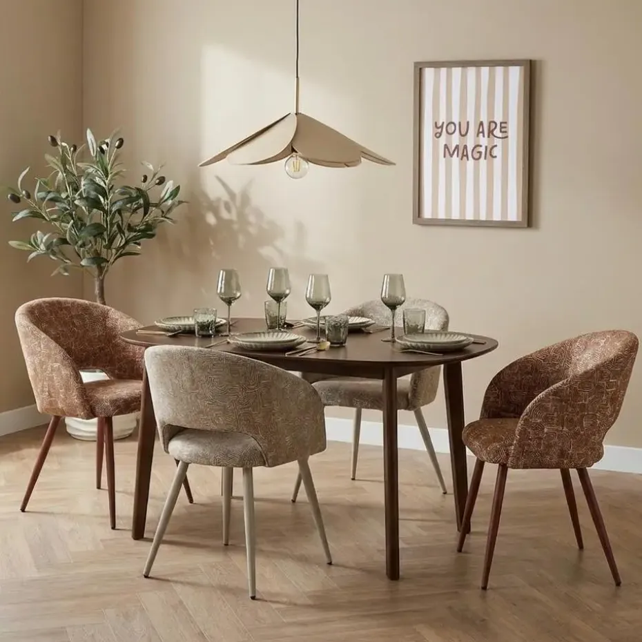 Eettafel Avella Bruin