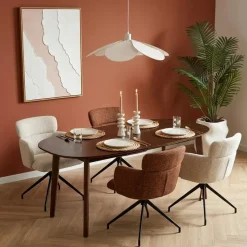 Eettafel Avella Bruin