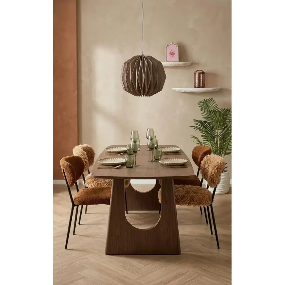 Eettafel Ferrara Walnoot