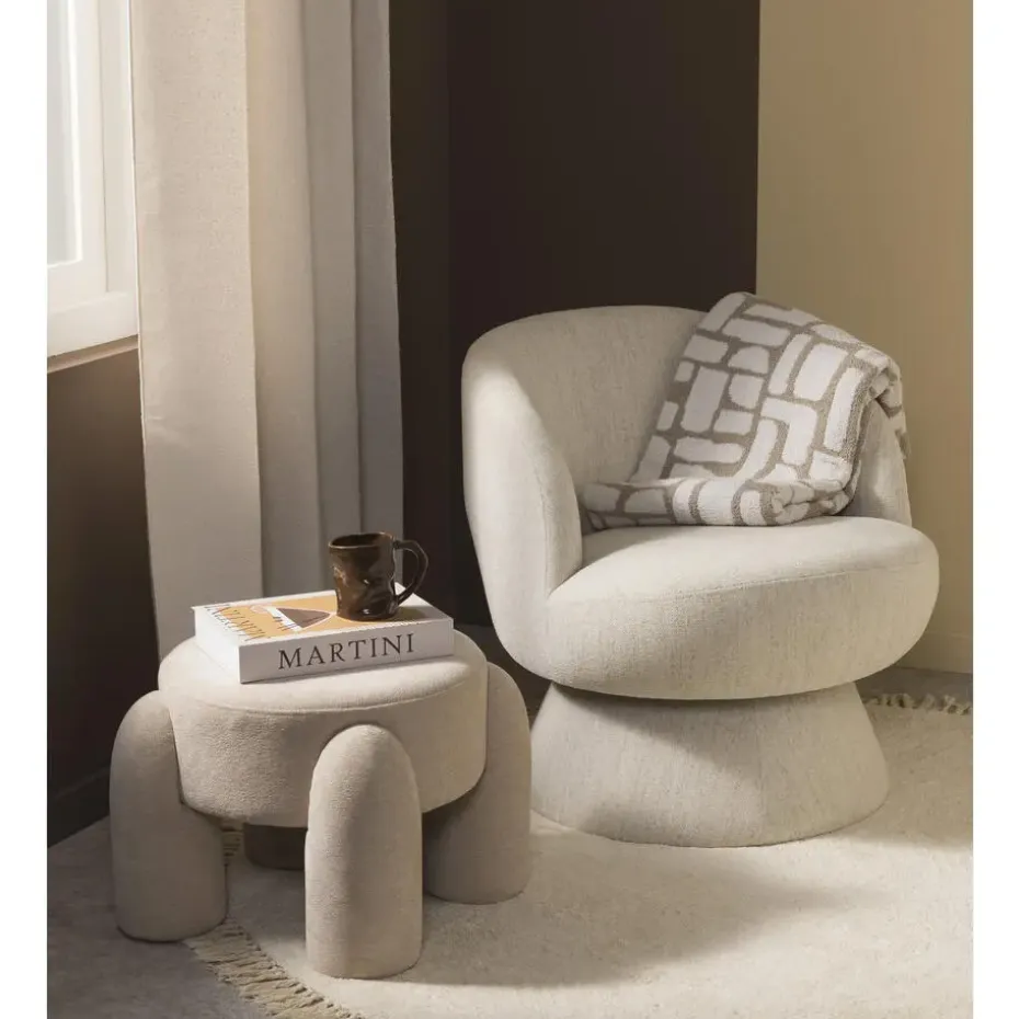 Fauteuil Luzarra Beige