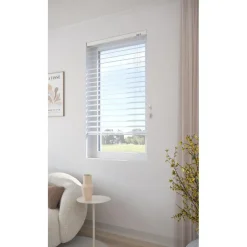 Fenstr Aluminium Jaloezie Bodine Wit 50mm