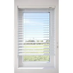 Fenstr Aluminium Jaloezie Carlin Offwhite 50mm