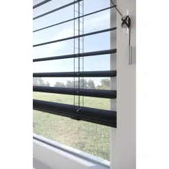 Fenstr Aluminium Jaloezie Mels Mat Zwart 50mm