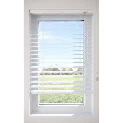 Fenstr Aluminium Jaloezie Carlin Wit 50mm