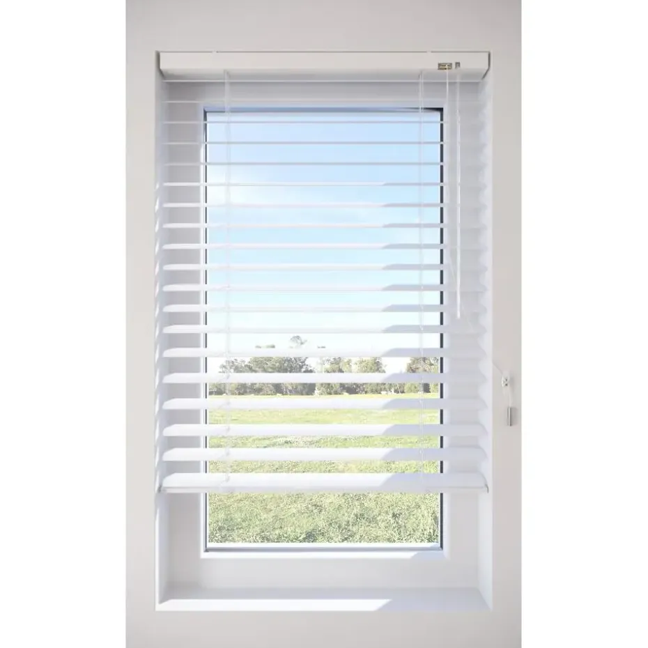 Fenstr Aluminium Jaloezie Carlin Wit 50mm