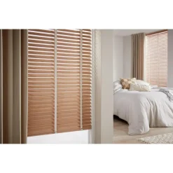 Fenstr Bamboe Jaloezie Wietze Beige 50mm