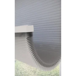 Fenstr Dubbel Plissé Jana Grijs Lichtdoorlatend