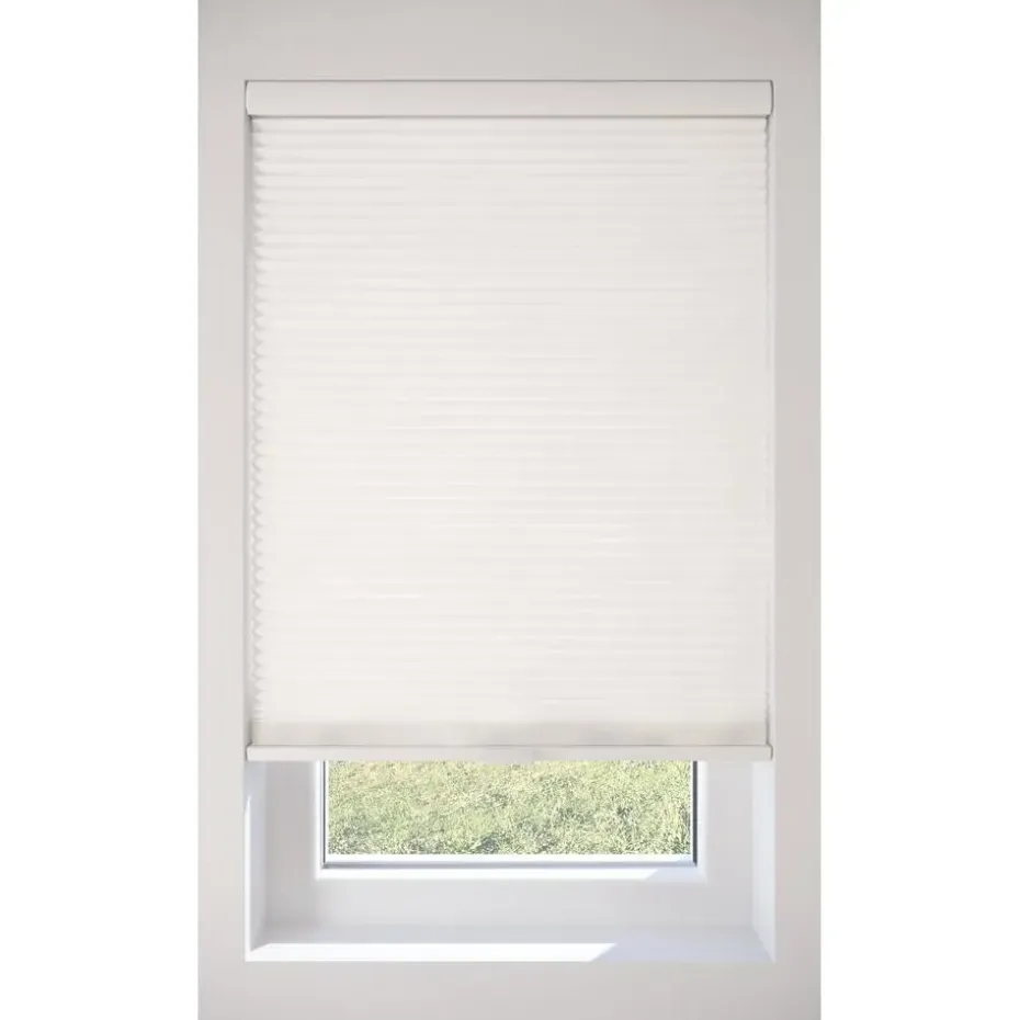Fenstr Dubbel Plissé 45mm Lotte Wit Lichtdoorlatend