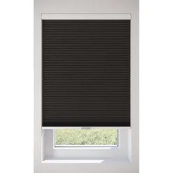 Fenstr Dubbel Plissé 45mm Lot Espresso Verduisterend