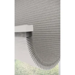 Fenstr Dubbel Plissé Puck Lichtgrijs Lichtdoorlatend